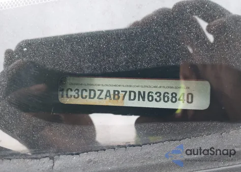 2013 Dodge Avenger Se z USA, uszkodzony, nr VIN 1C3CDZAB7DN636840